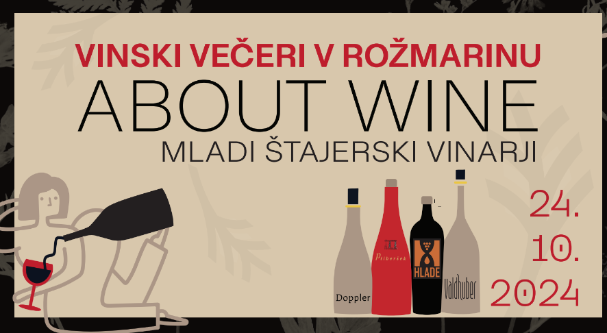 ABOUT WINE-vinski večeri v Rožmarinu